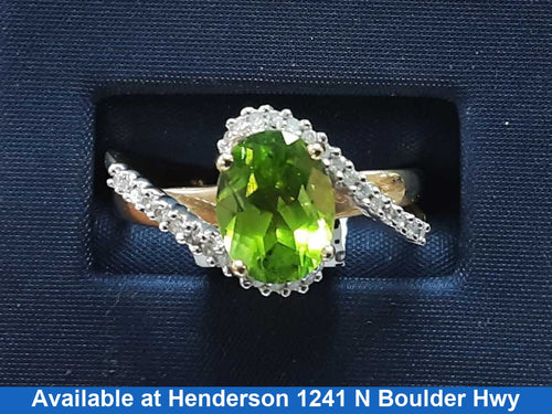 Women's Ring - Yellow Gold 14k (.585) 3.3 grams Size 20