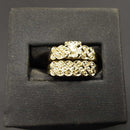 Ring - Wedding Band - White Gold 14k (.585) 5.7 grams Size 6