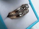 Ring - Engagement Set - Yellow Gold 14k (.585) 6.5 grams Size 9