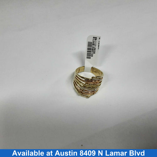 Women's Ring - Yellow Gold 14k (.585) 6.6 grams Size 9