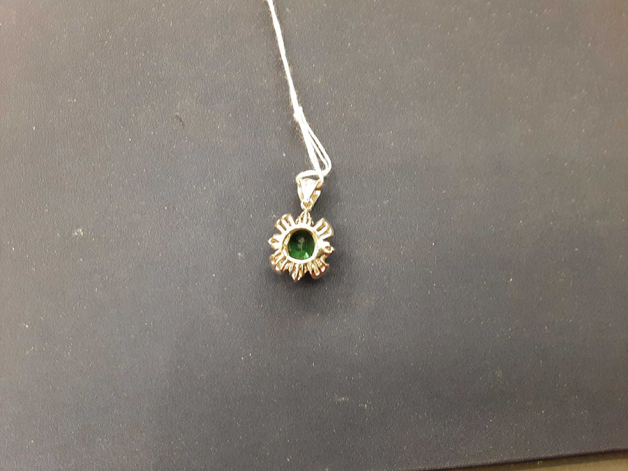 Nugget Pendant - White Gold 14k (.585) 4.5 grams