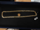 Cuban Link Chain - Yellow Gold 10k (.417) 43.3 grams 22 inch