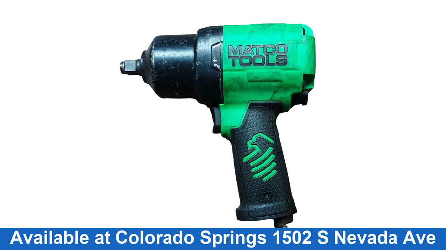 Matco Tools Mt3779 Green Pneumatic Impact Drill