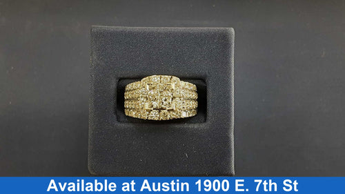 Women's Ring - White Gold 14k (.585) 10.5 grams Size 10.5