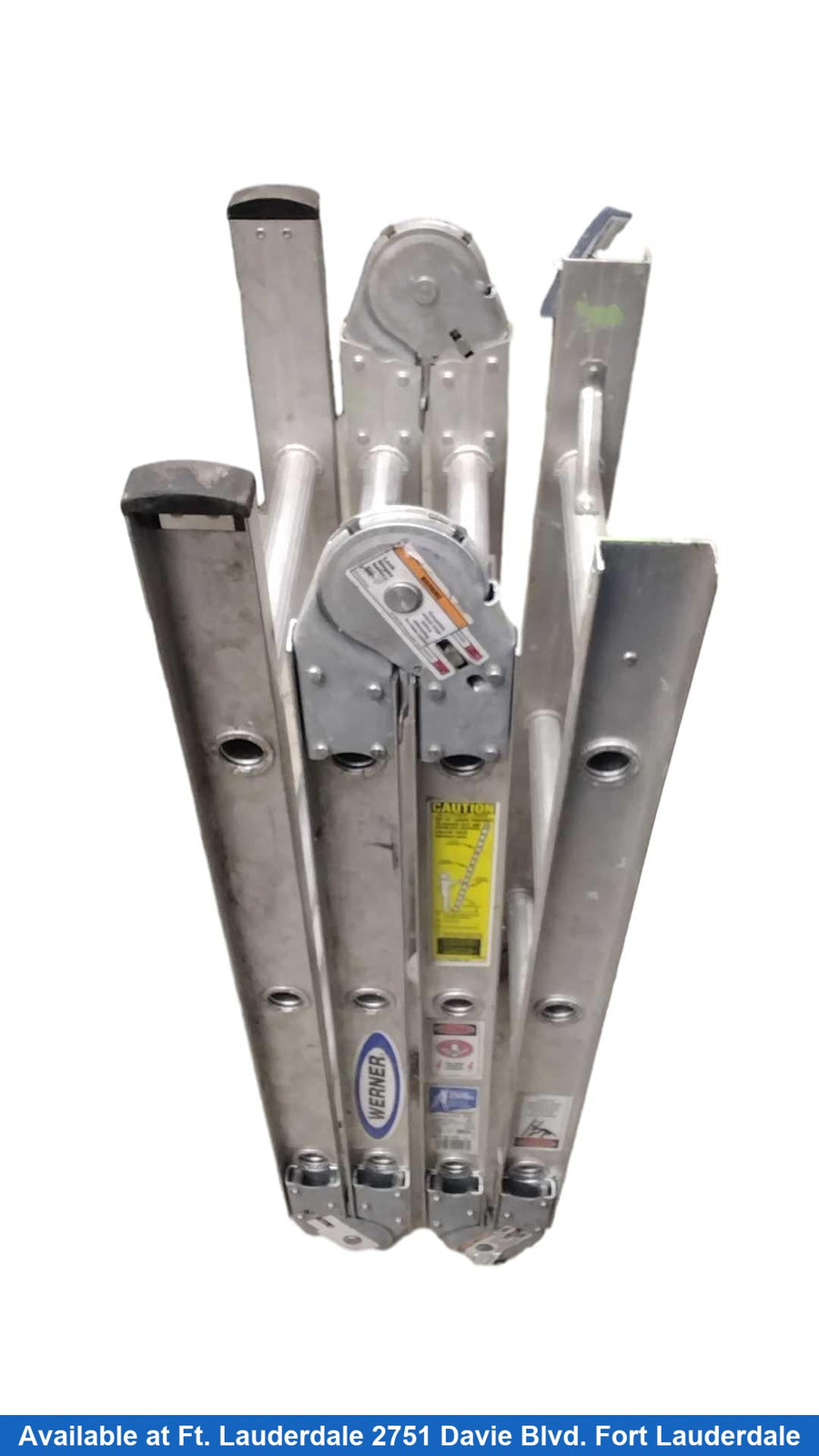 Werner M1-6-12 Gray Extension Ladder