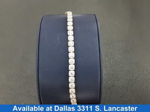 Tennis Bracelet - Yellow Gold 10k (.417) 18.4 grams 8 inch