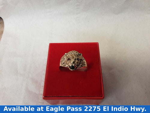 Men's Ring - Yellow Gold 10k (.417) 4.4 grams Size 20