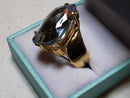 Women's Ring - Yellow Gold 18k (.750) 14 grams Size 11