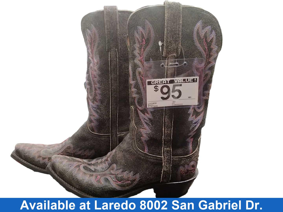 Lucchese 1883 Purple