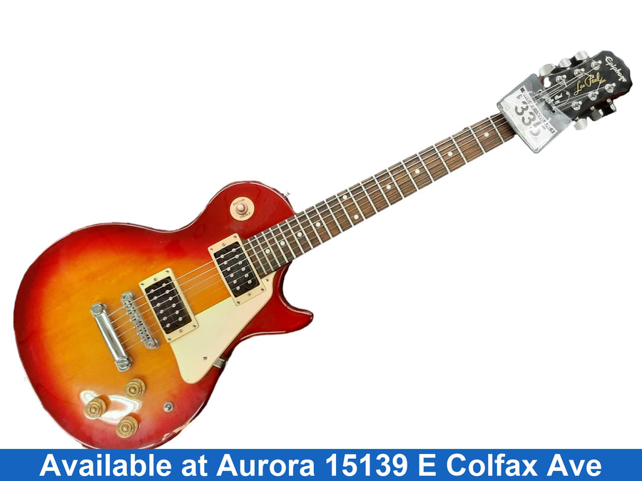 Epiphone Les Paul 100 Orange Electric Classic Guitar
