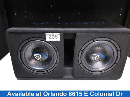 Rockville Dk510 Black Car Sub-Woofer