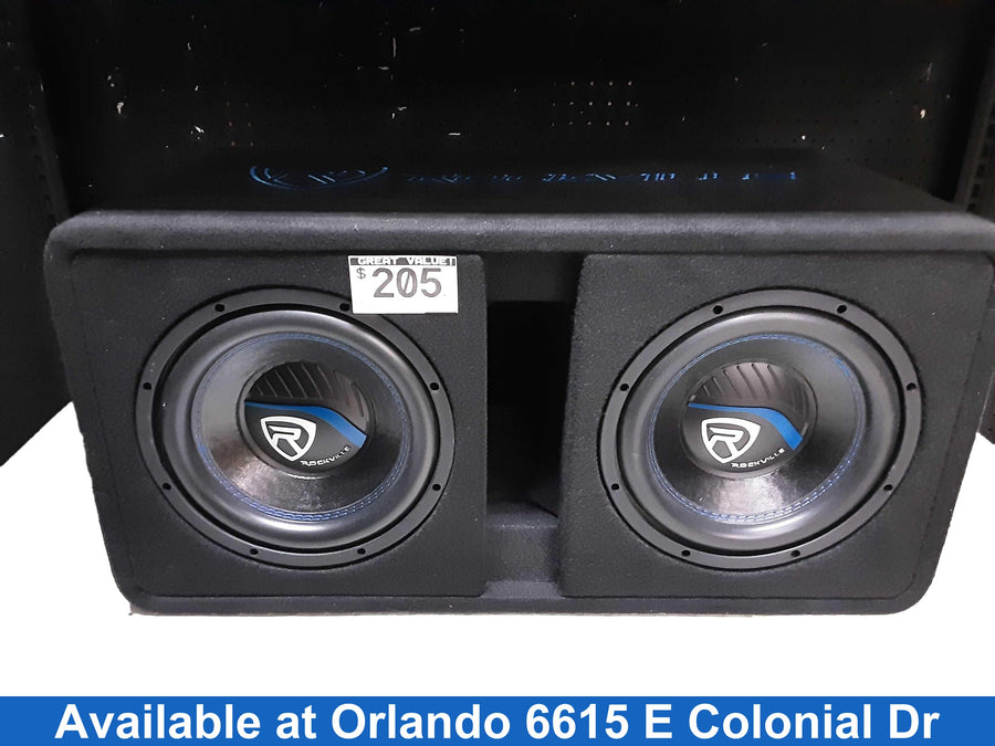 Rockville Dk510 Black Car Sub-Woofer