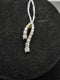 Diamond Pendant White Gold 14k (.585) 1.8 grams