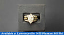 Women's Ring - White Gold 10k (.417) 5.5 grams Size 8