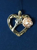 Symbol Pendant - Tricolor Gold 14k (.585) 2.3 grams
