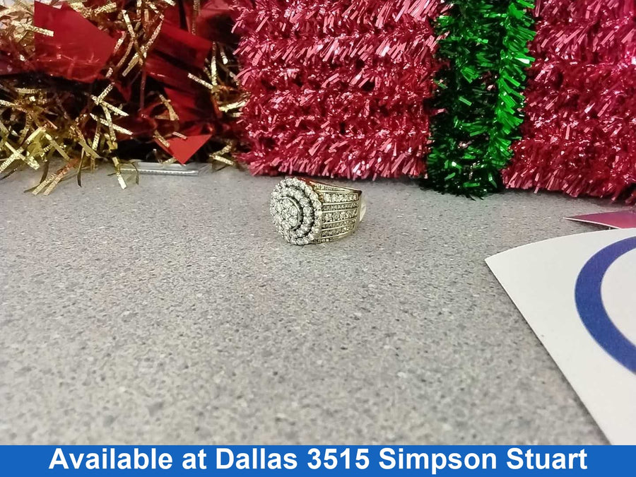 Women's Ring - Yellow Gold 10k (.417) 11.4 grams Size 8