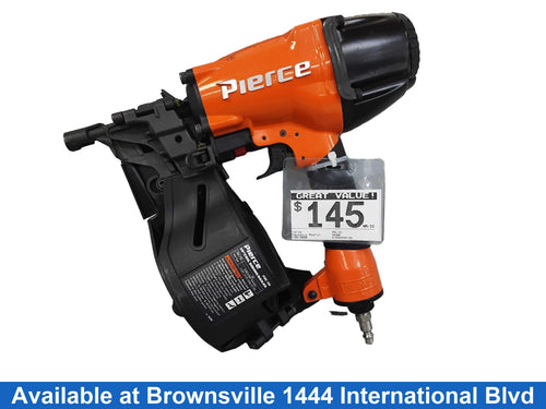 Pierce Prc-sn Orange Pneumatic Roofing Nailer