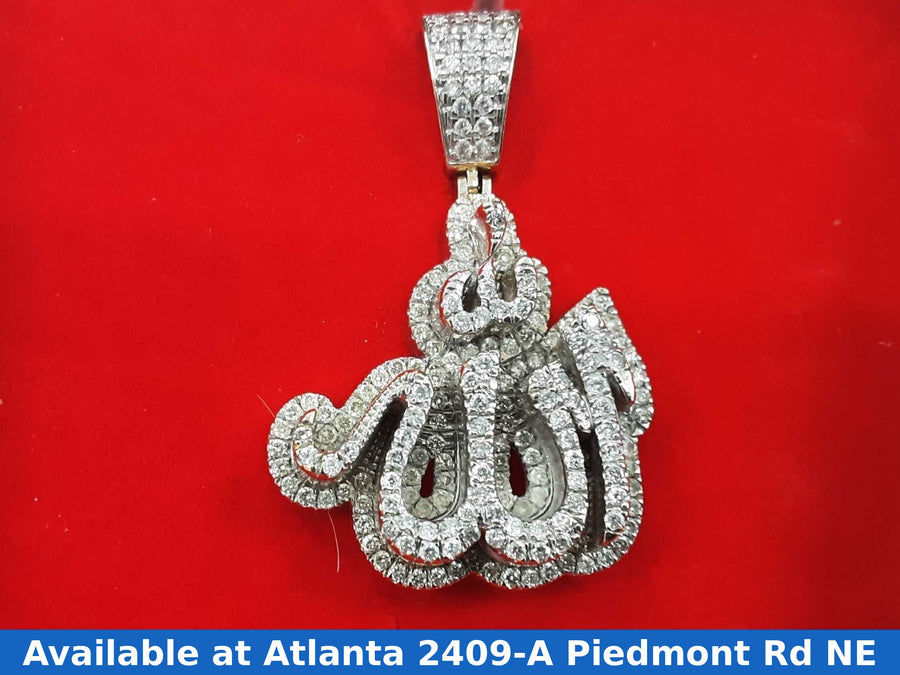 Religious Pendant - White Gold 10k (.417) 15.2 grams