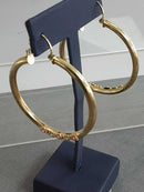 Hoop Earrings - Yellow Gold 14k (.585) 6.9 grams