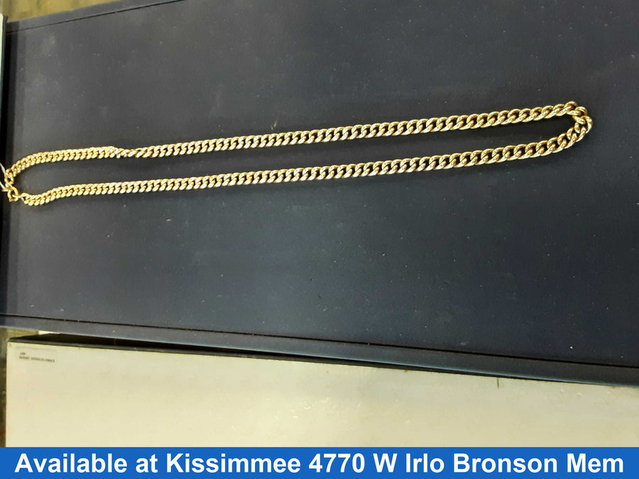 Chain - Yellow Gold 14k (.585) 26.1 grams 22 inch