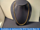 Rope Chain - Yellow Gold 14k (.585) 16.5 grams 18 inch