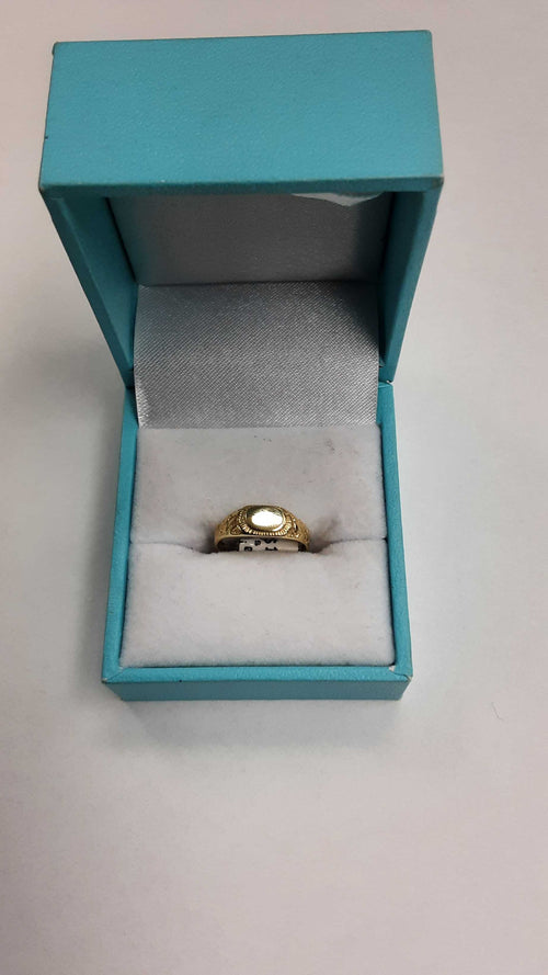 Women's Ring - Yellow Gold 10k (.417) 1 grams Size 3
