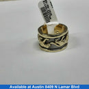 Ring - Wedding Band - Yellow Gold 14k (.585) 15.8 grams Size 7