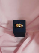 Women's Ring - Yellow Gold 14k (.585) 4.6 grams Size 10