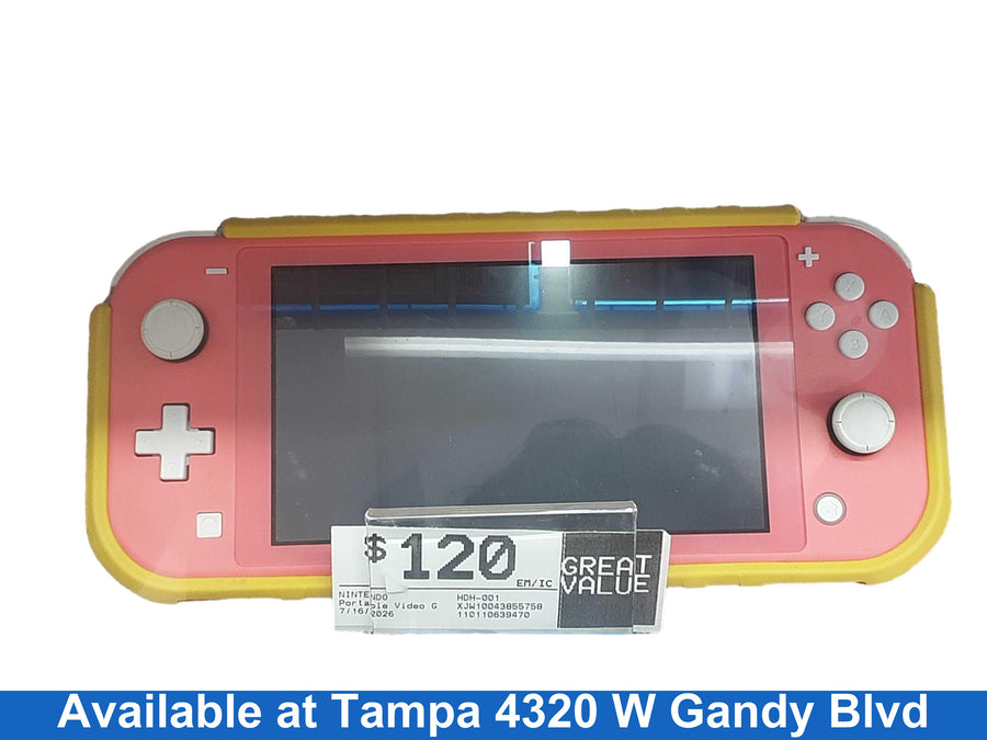 Nintendo Hdh-001 32 Gb Pink Portable Video Game System
