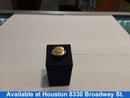 Men's Ring - Yellow Gold 14k (.585) 5.2 grams Size 9.5