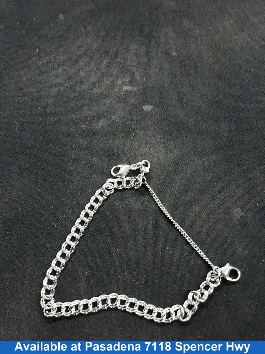 Bracelet - Silver 35.7 grams 8 inch
