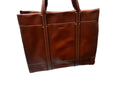 Fossil Jessie Top Zip Tote Brown Purse / Handbag