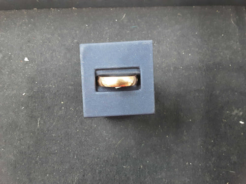 Ring - Wedding Band - Yellow Gold 14k (.585) 8 grams Size 20