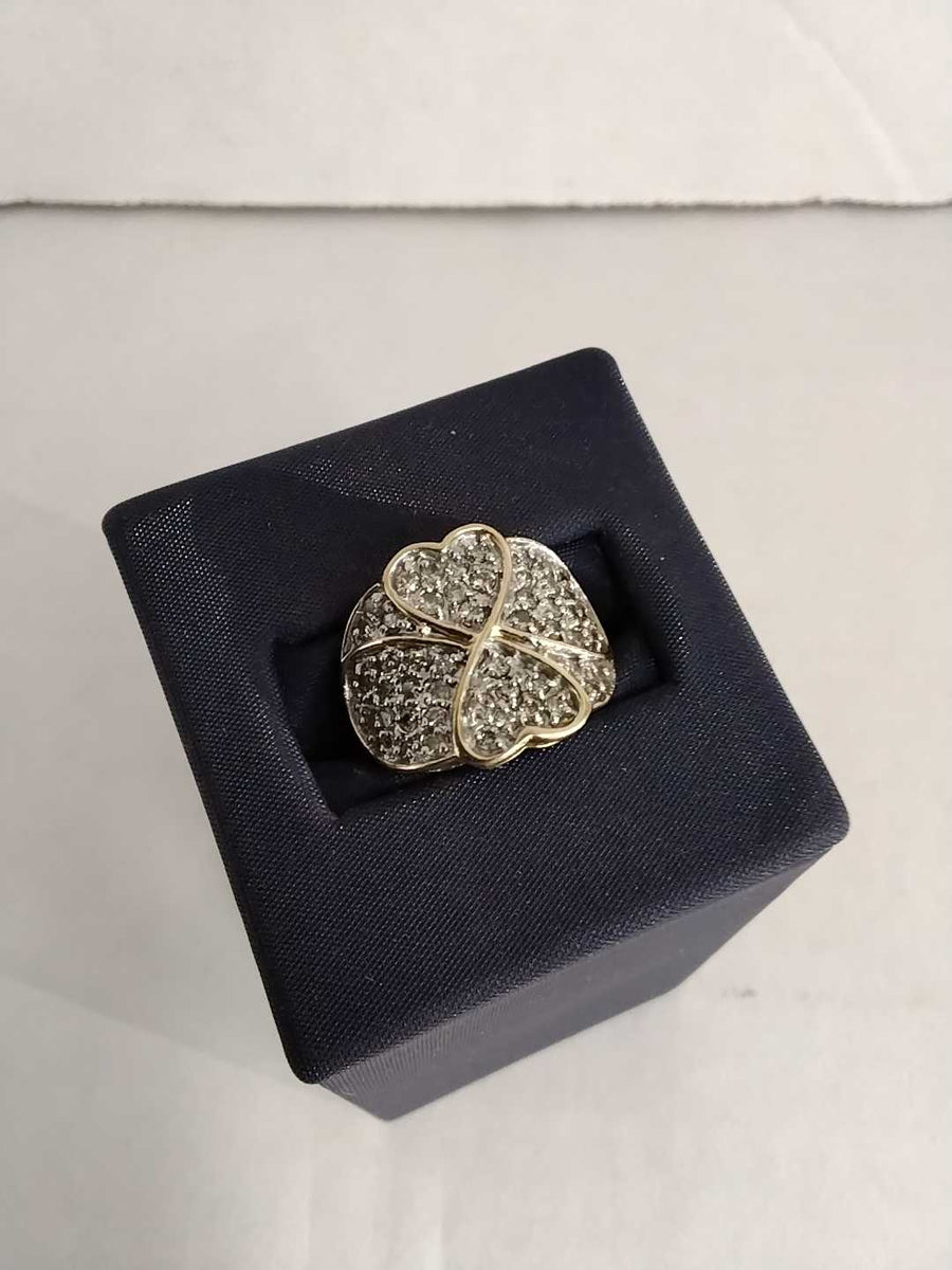 Women's Ring - Yellow Gold 14k (.585) 6.4 grams Size 6