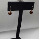 Pearl Earrings - Yellow Gold 14k (.585) 1 grams