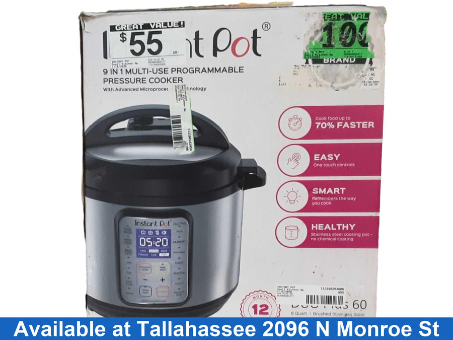 Instant Pot Duo Plus 60 Silver Small Kitchen Appliance