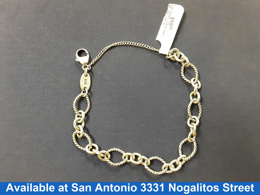 Bracelet - Silver 10.6 grams 8 inch