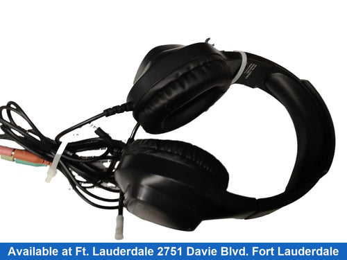 Lvlup Luo56-blk Black Stereo Headphone