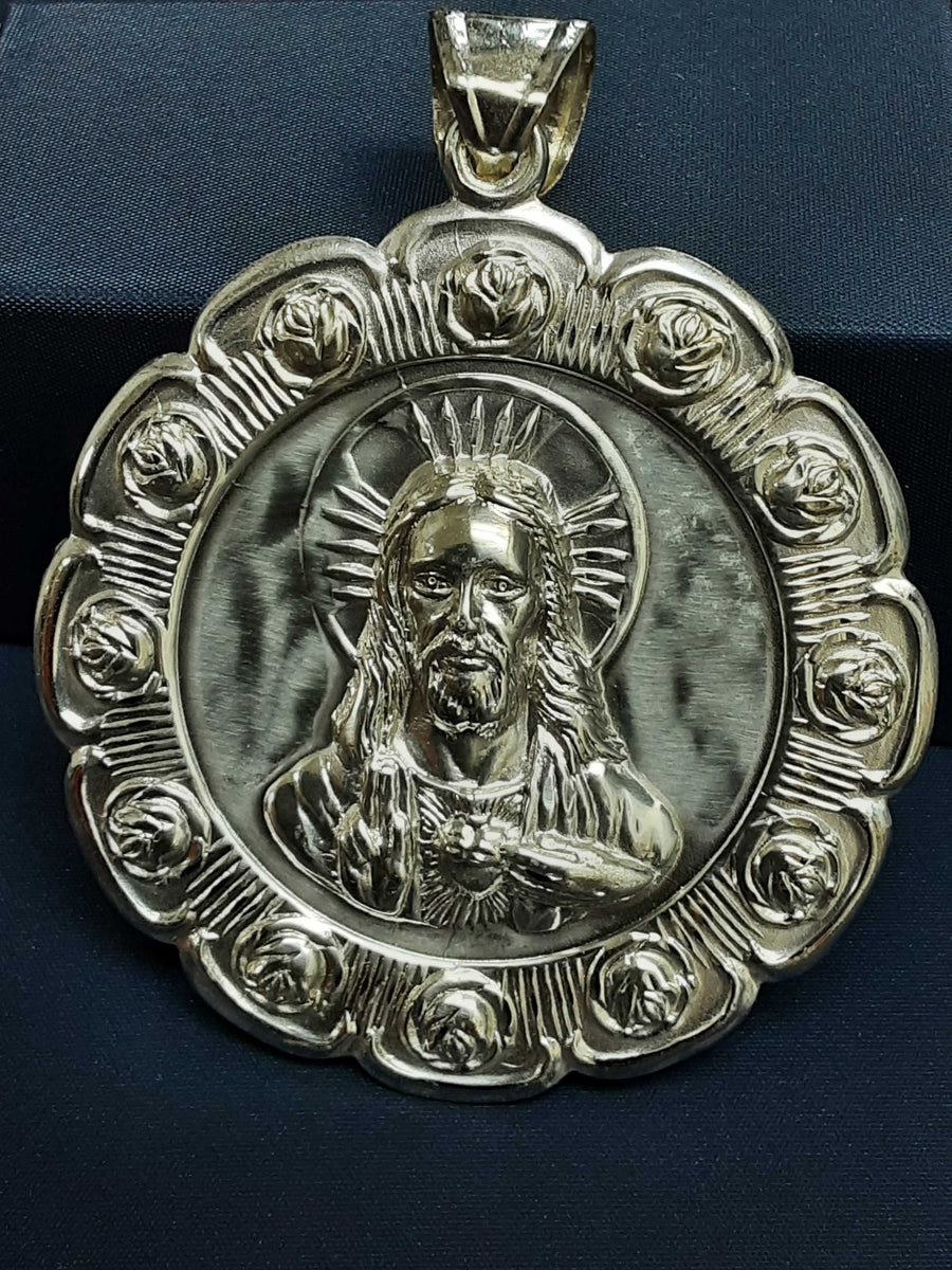 Religious Pendant - Silver 32.4 grams