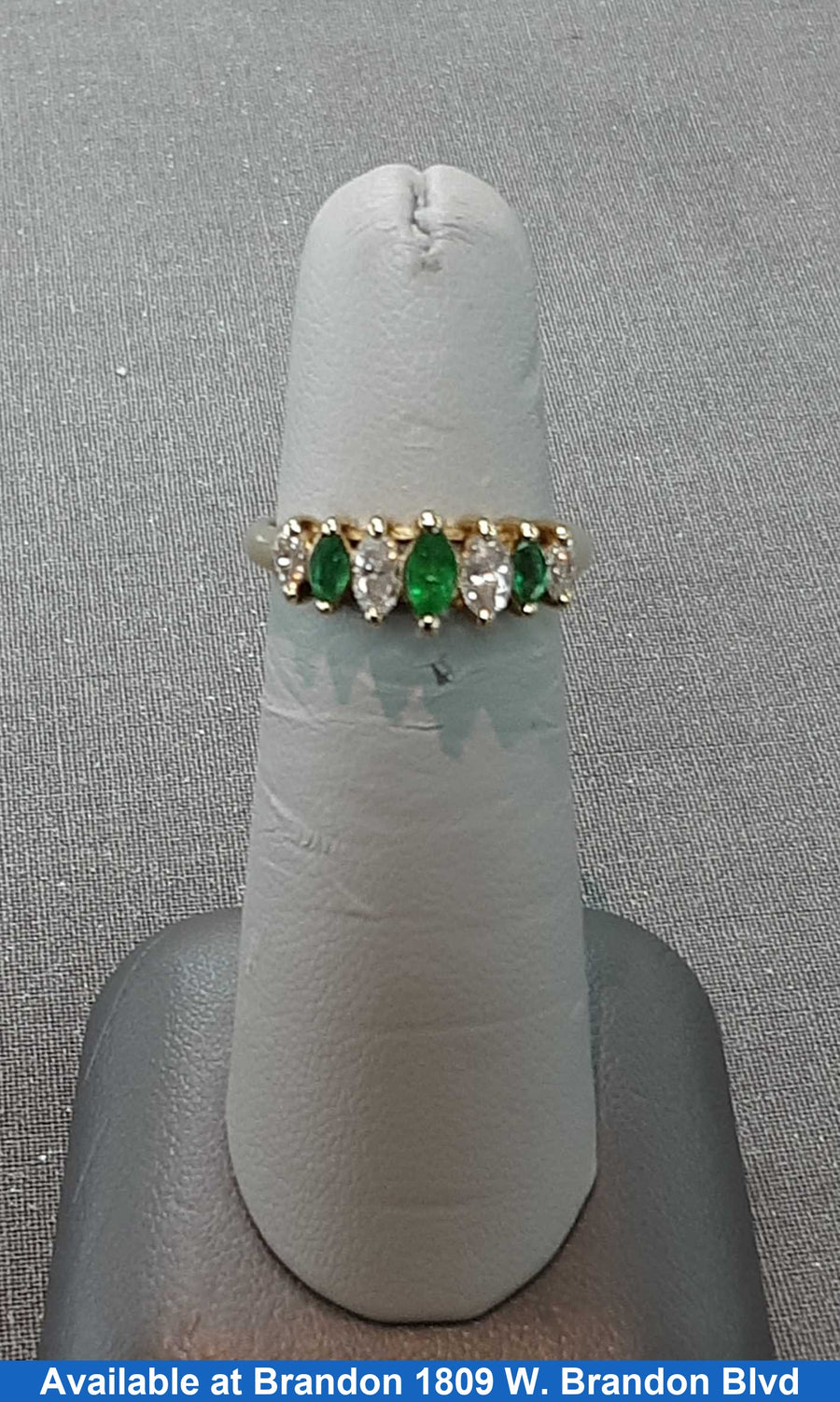 Women's Ring - Yellow Gold 14k (.585) 2.6 grams Size 6