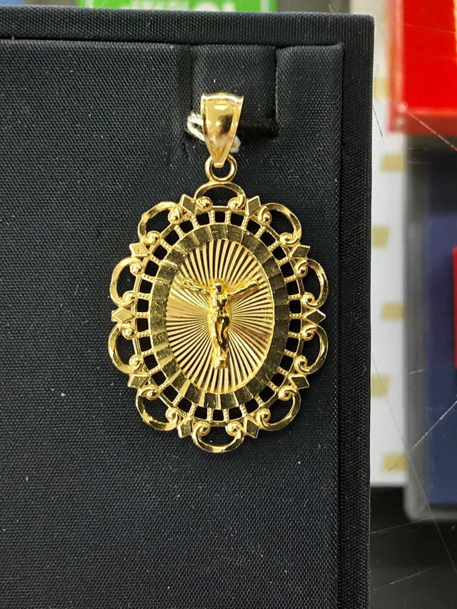 Religious Pendant - Yellow Gold 14k (.585) 4.7 grams