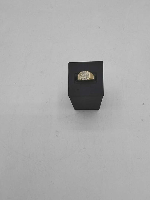 Men's Ring - Yellow Gold 10k (.417) 4.7 grams Size 8