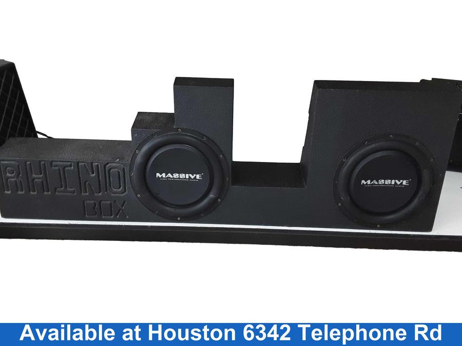 Massive Audio Black Car Sub-Woofer