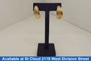 Hoop Earrings - Yellow Gold 14k (.585) 2.519 grams