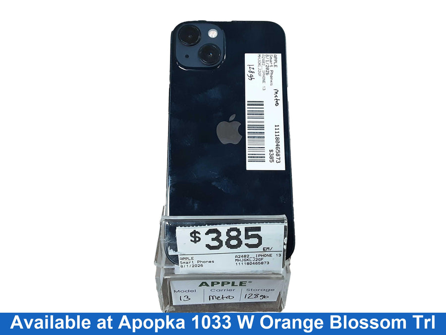 Apple A2482__iphone 13 128 Gb Black Smart Phone
