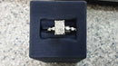 Women's Ring - Solitaire - Platinum 6.1 grams Size 7.5