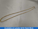 Rope Chain - Yellow Gold 10k (.417) 29.6 grams 26 inch