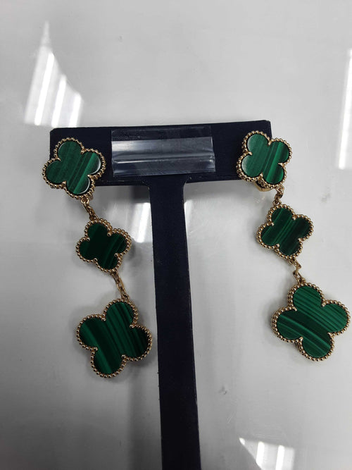 Earrings - Yellow Gold 18k (.750) 17.4 grams