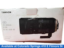 Tamron A025 Black Photographic Lens