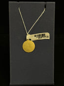 Coin Pendant - Yellow Gold 14k (.585) 1.6 grams